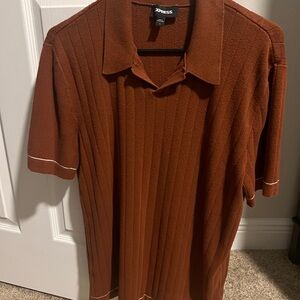 Express Men's Cotton Polo Shirt. Size Large.